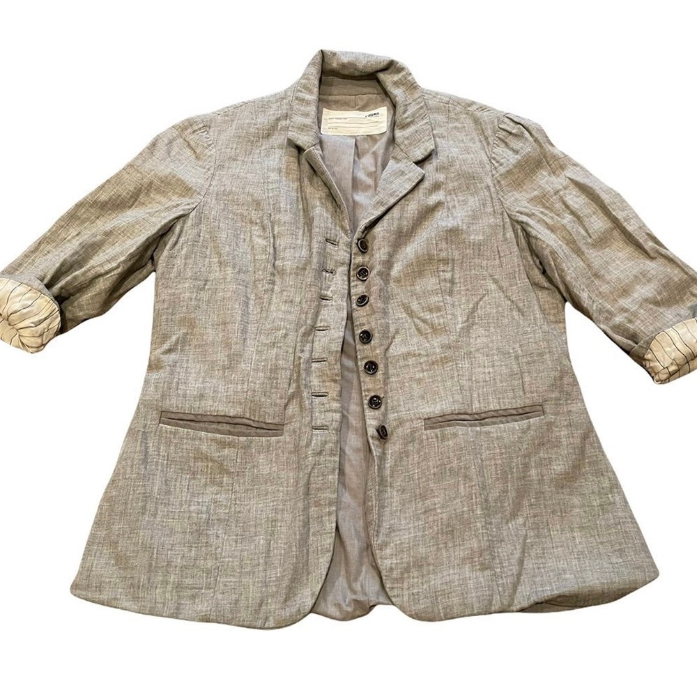 Rogan button front blazer - small